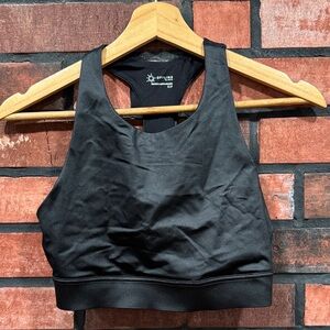 Aries Black Sports Bra